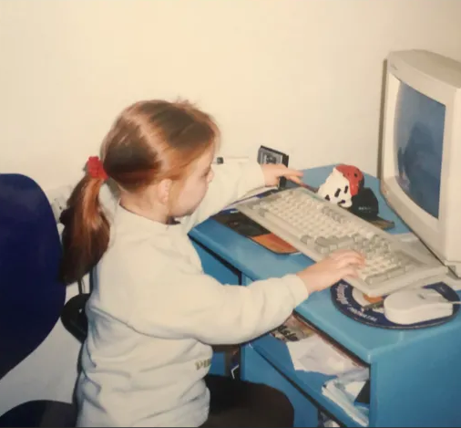 a photo from my early career